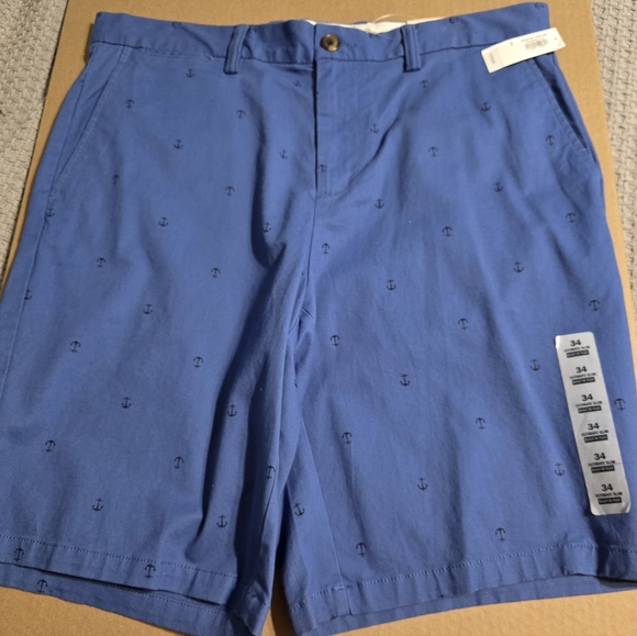 Old Navy Men's Blue Anchor Print Shorts NWT - Picture 1 of 5
